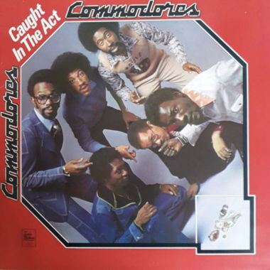 COMMODORES  Caught In The Act  LP  1984