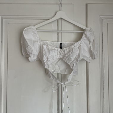 H&M Crop Top White