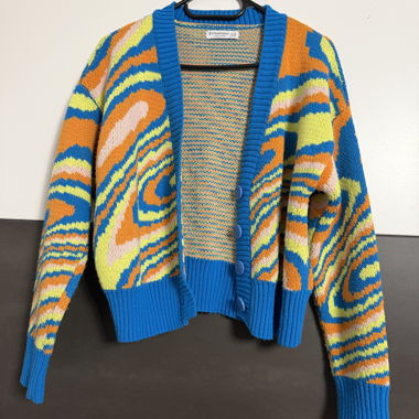 Cardigan in maglia Stradivarius multicolore