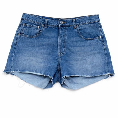 Djerf Avenue Denim Shorts Vintage Blue Gr. 31