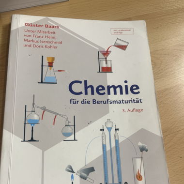 Chemistry for Vocational Baccalaureate