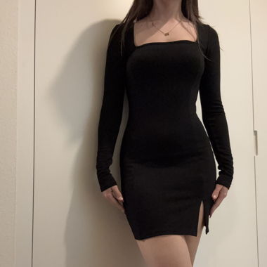Vestito a maniche lunghe