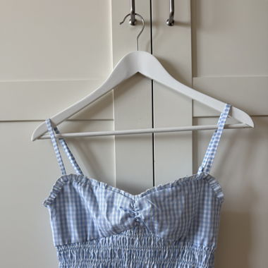 New! Subdued Blue Top