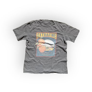 grey cotton tee