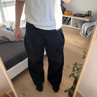 Pantalone parachute largo Urban Outfitters BDG