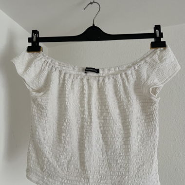 White Off-Shoulder Top