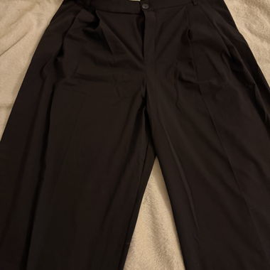 Braune ZARA-Pinzet-Blazerhose