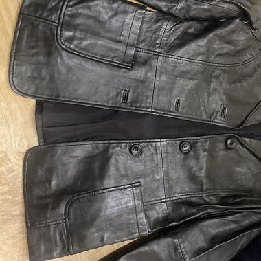 Leder jacke