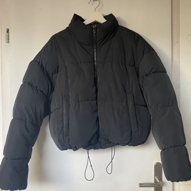 Veste matelassée noire H&M