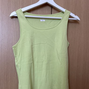 Top jaune-vert citron 