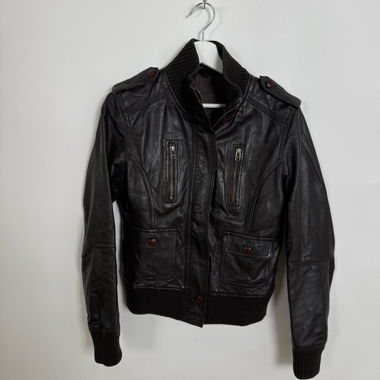 Veste en cuir Oakwood