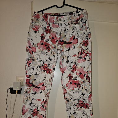 Pantalon fleuri d'été, taille 36