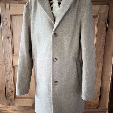 Manteau basique gris-beige H&M