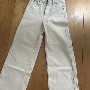 Weisse Jeans Hose Sézane