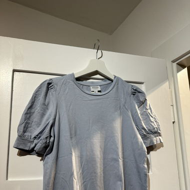 Rüschenshirt blau