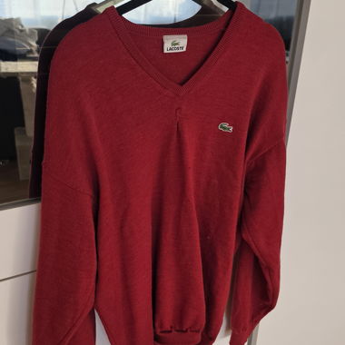 Red Lacoste Sweater