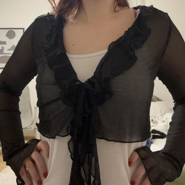 Bluse rüschen 