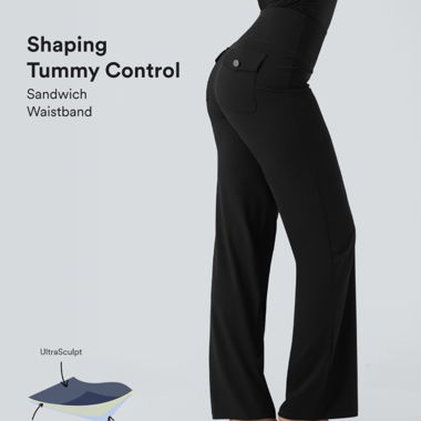Pantaloni modellanti neri