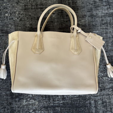 Sac Longchamp beige