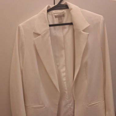 White blazer