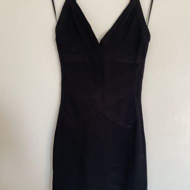 Mini abito elegante nero