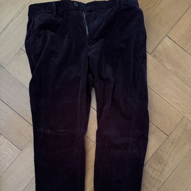 Black Cord Pants