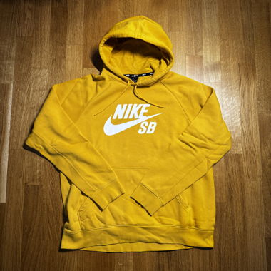Hoodie Nike SB Jaune XL fit L