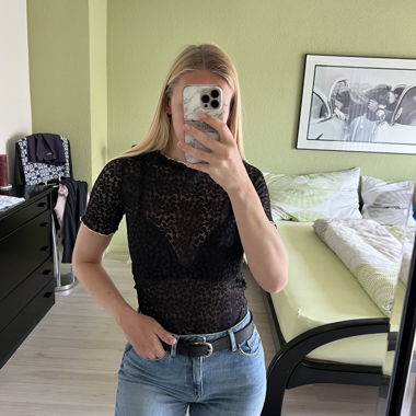Zara Black Lace Top