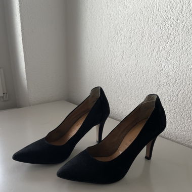 schwarze heels