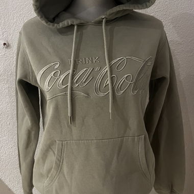 Coca cola hoodie green