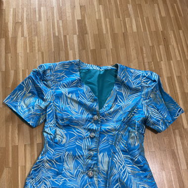 Custom silk blouse 