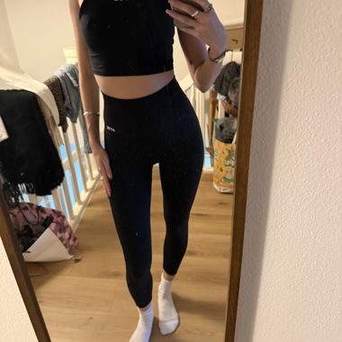 Leggings de sport AYBL noir, taille 34