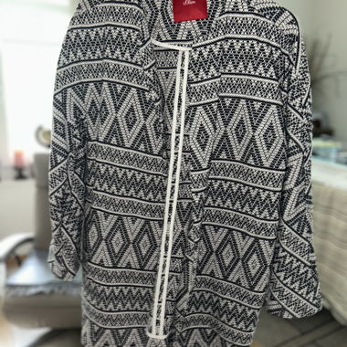 S.Oliver gemusterter Cardigan
