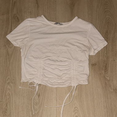 White Crop Top