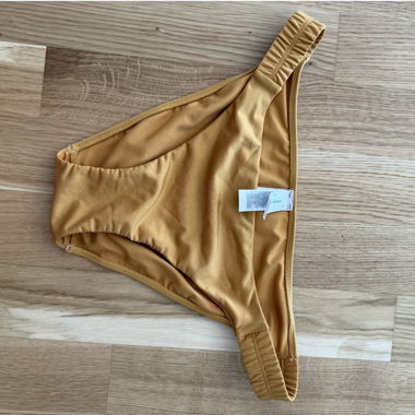 Costume da bagno bikini giallo senape