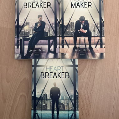 Trilogie de livres Avery Flynn