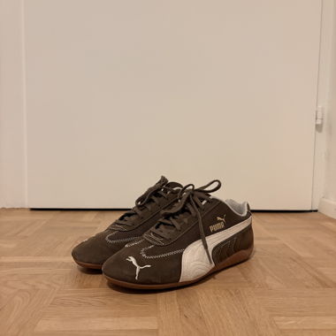Sneakers Puma marrone e rosa
