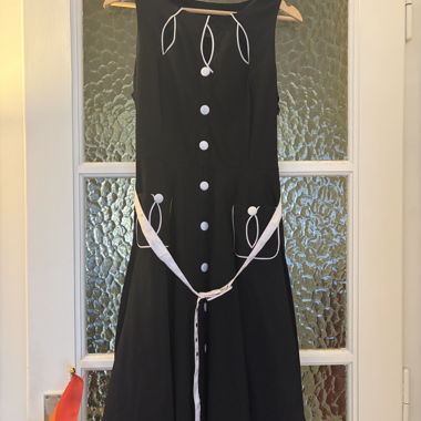 Robe noire vintage VoodooVixen