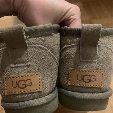 Ugg Ankle Boot in Olive Color Size 38