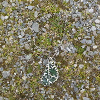 Hostile Green Pendant Necklace