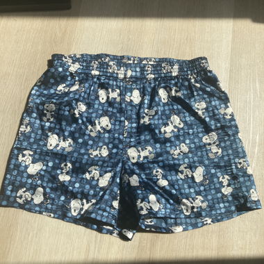 Snoopy-Print Boxer Shorts Gr. S