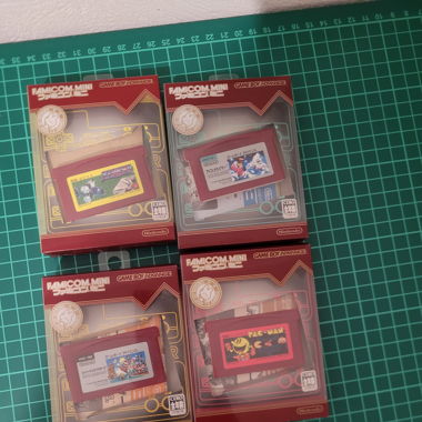 4 Gameboy advance game [Famicom Mini edition]