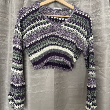Maglione corto in maglia di PULL & BEAR