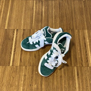 adidas campus 00 darkgreen sneaker