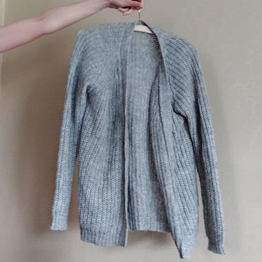 cozy knit cardigan