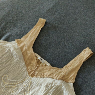 Vintage G.W. Tanktop mit Seidenfutter