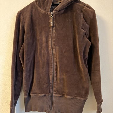Braune Cherokee Kapuzenjacke
