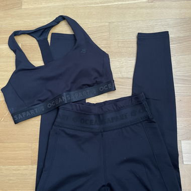 Set sportivo nero Oceans Apart
