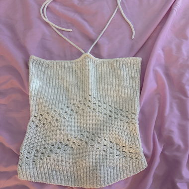 Crop Top Bianco Zara