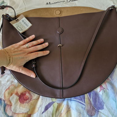 Borsa in pelle Massimo Dutti